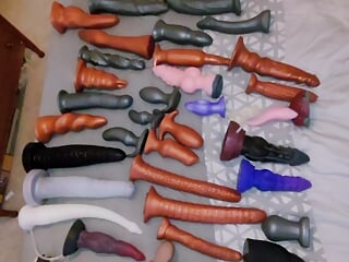 My Toy Collection. Mass Destructions Squarepeg Toys Bad Dragon Hankeys Toys. Anal Toy Addiction free video