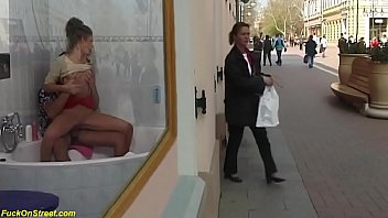 Extreme Rough Anal At Public Shopping Street free video