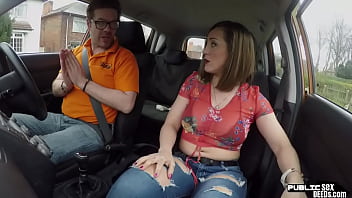 Driving Tutor Public Fucks Big Ass And Bigboobs Milf Outdoor free video