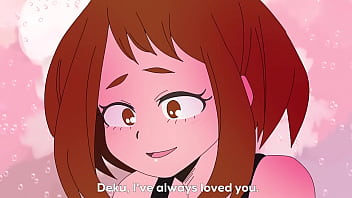 Uraraka Is Fucked By Midoriya After She Declares Her Love For Him free video