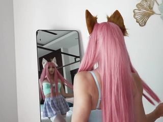 Put Your Dick Into My Tight Pussy Instead Of This Dildo! Cute Hentai Girl free video