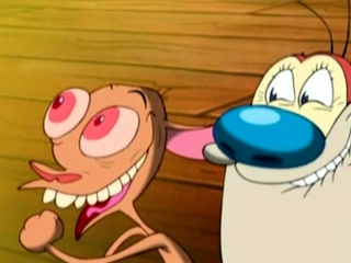 Ren And Stimpy - Old School Cartoon Porn free video